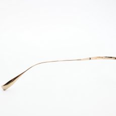 画像5: 辻眼鏡 国松謹製 TJ-010-3 col-3 GOLD/BLACK-LEATHER（塗装）  (5)