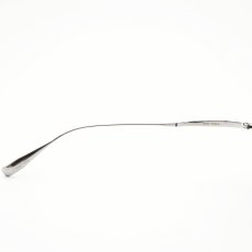 画像8: 辻眼鏡 国松謹製 TJ-011-2 col-1 SILVER/BLACK-LETHER  (8)