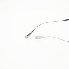 画像10: 辻眼鏡 国松謹製 TJ-011-2 col-1 SILVER/BLACK-LETHER  (10)