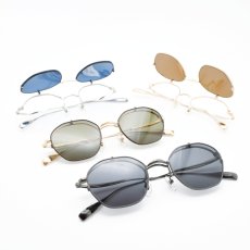 画像16: 辻眼鏡 国松謹製 TJ-011-2 col-2 GOLD/BROWN-LEATHER  (16)