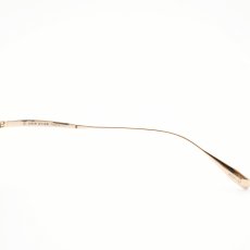 画像9: 辻眼鏡 国松謹製 TJ-011-2 col-2 GOLD/BROWN-LEATHER  (9)