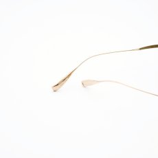 画像10: 辻眼鏡 国松謹製 TJ-011-2 col-2 GOLD/BROWN-LEATHER  (10)