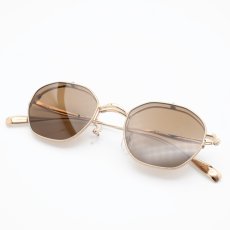 画像11: 辻眼鏡 国松謹製 TJ-011-2 col-3 GOLD/GOLD-SHRINK  (11)