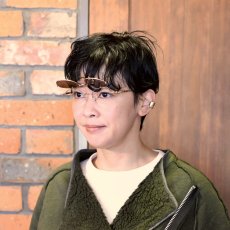 画像15: 辻眼鏡 国松謹製 TJ-011-2 col-3 GOLD/GOLD-SHRINK  (15)