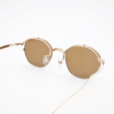 画像6: 辻眼鏡 国松謹製 TJ-011-2 col-3 GOLD/GOLD-SHRINK  (6)