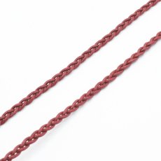 画像2: NUTTY ナッティ グラスコード A051 コード＆ホルダー ２WAY 本革ボタン 紐コットン100％ 長さ：約760mm  (2)