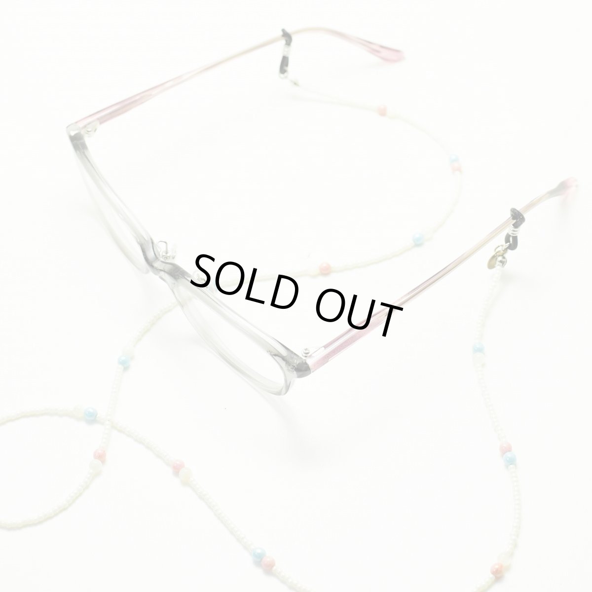 画像2: NUTTY ナッティ グラスコード A420 ガラスビーズ 貝ビーズ 長さ：約700mm (2)