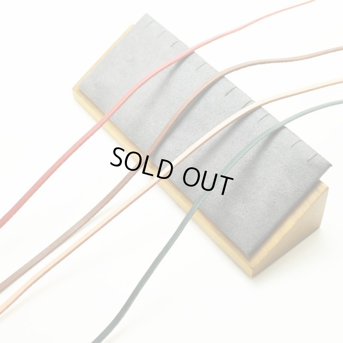 画像4: NUTTY ナッティ グラスコード A493 本革 ショートタイプ 長さ：約610mm (4)