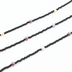 画像7: NUTTY ナッティ グラスコード A519 クリスタルパール 小ビーズ（プラスチック） 長さ：約700mm (7)