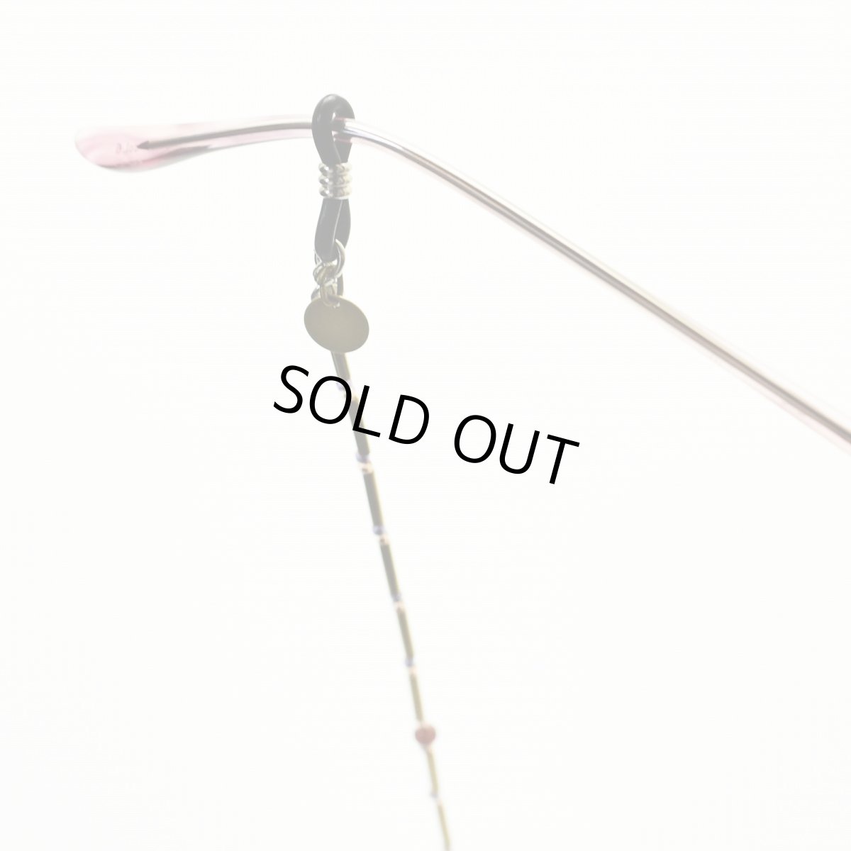 画像3: NUTTY ナッティ グラスコード A545 RD ガーネット 竹ビーズ 長さ：約720mm (3)