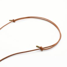 画像2: NUTTY ナッティ グラスコード A618 本革 長さが調節できるグラスコード 長さ：約400mmから約800mm  (2)