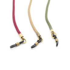 画像3: NUTTY ナッティ グラスコード A686 本革4つ編みと丸紐 長さ：約600mm  (3)