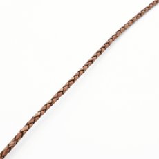 画像2: NUTTY ナッティ グラスコード A687 本革４つ編み グラスコード 長さ：約600mm  (2)