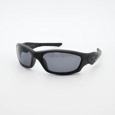 画像1: OAKLEY オークリー STRAIGHT JACKET ストレートジャケット MATTE BLACK/GREY POLARIZED USフィット  (1)
