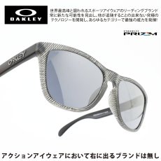 画像1: OAKLEY オークリー FROGSKINS フロッグスキン Low bridge fit MATTE GREYINK FINGERPRINT/PRIZM BLACK OO9245-E654 (1)