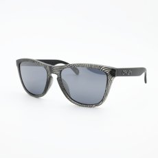 画像2: OAKLEY オークリー FROGSKINS フロッグスキン Low bridge fit MATTE GREYINK FINGERPRINT/PRIZM BLACK OO9245-E654 (2)