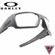 画像1: OAKLEY オークリー SI DET-CODE OO9253-0761 MATTE BLACK/CLEAR インターナショナルフィット SIシリーズ (1)