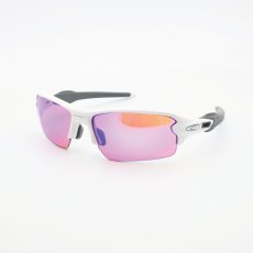 画像1: OAKLEY オークリー FLAK 2.0 フラック OO9271-1061 POLISHED WHITE/PRIZM GOLF (1)