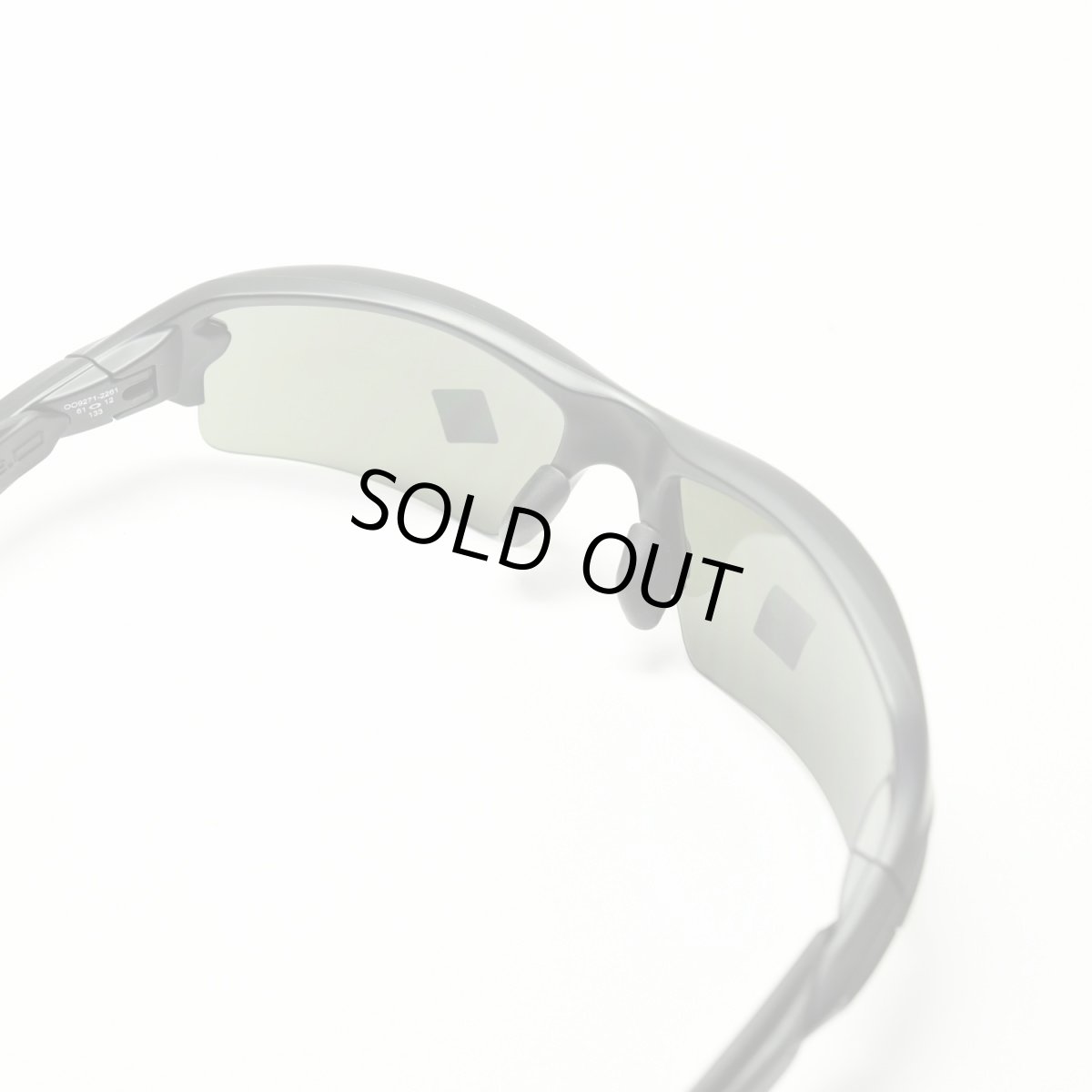 画像4: OAKLEY オークリー FLAK2.0 フラック2.0 OO9271-2261 MATTTE BLACK/PRIZM BLACK IRIDIUM アジアンフィット (4)