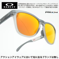 画像1: OAKLEY オークリー FROGSKINS RANGE フロッグスキンレンジ アジアンフィット MATTE GREY SMOKE/ PRIZM RUBY OO9284A-0155 (1)