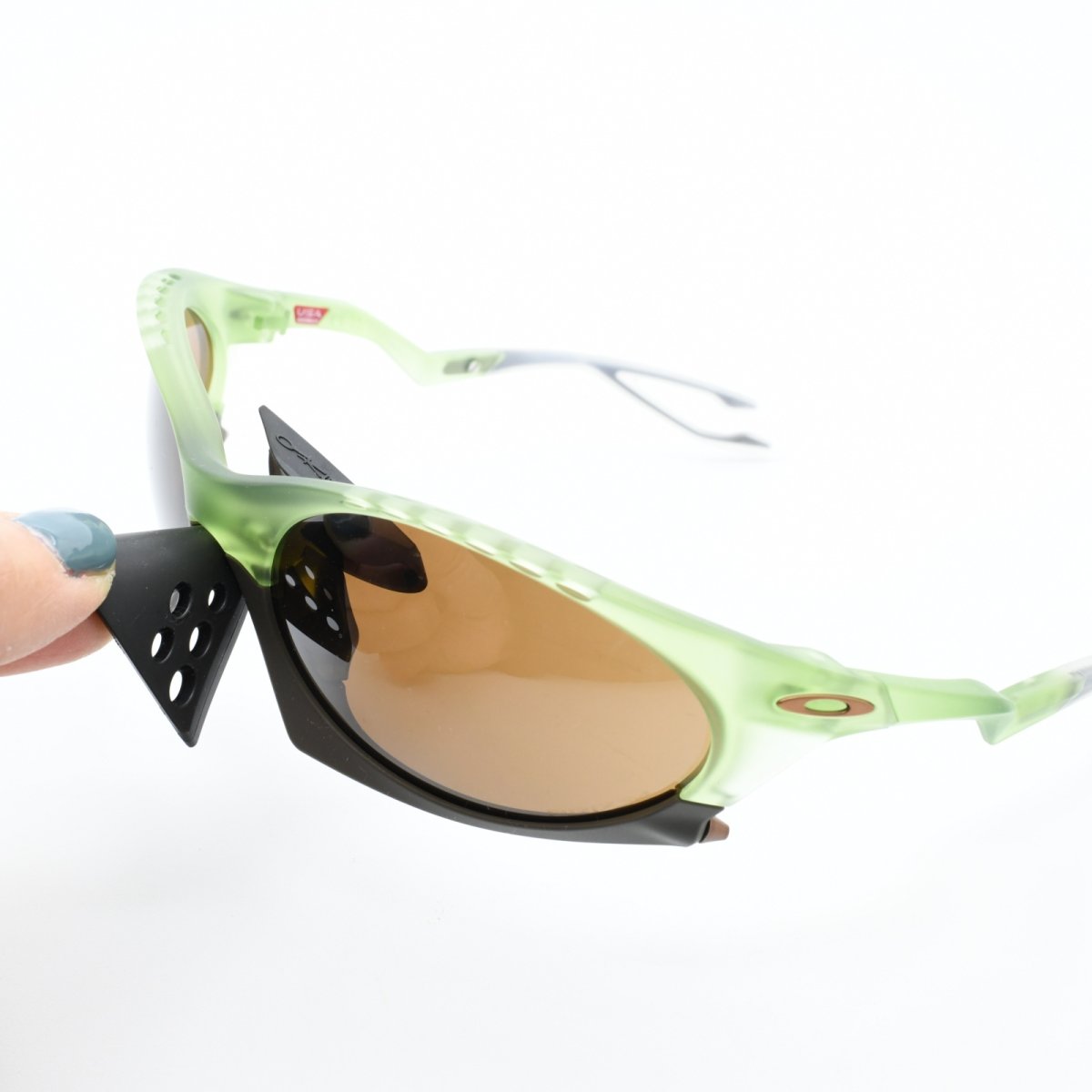 画像7: OAKLEY オークリー PLANTARIS プランタリス OO9437-0363 MATTE TRANSPARENT FERN/PRIZM TUNGSTEN (7)