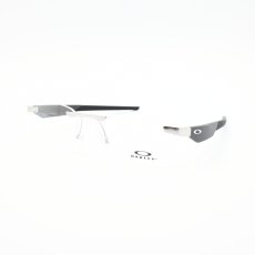 画像1: OAKLEY オークリー STEAKHOUSE1.0 ステーキハウス1.0 SATIN CHROME 55サイズ OX3126-0255  (1)