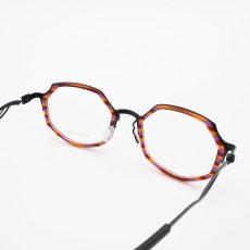 画像5: Onbeat オンビート BT/BT ビートオンビート Beat on Beat Navy ＆ Orange Pink Stripe 599NV  (5)