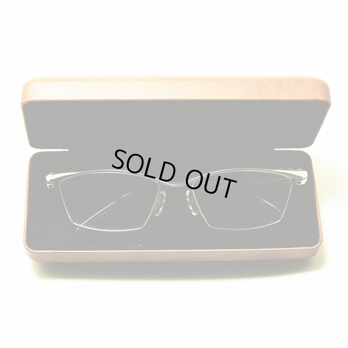 画像4: メガネケース ブラウン　001 (4)