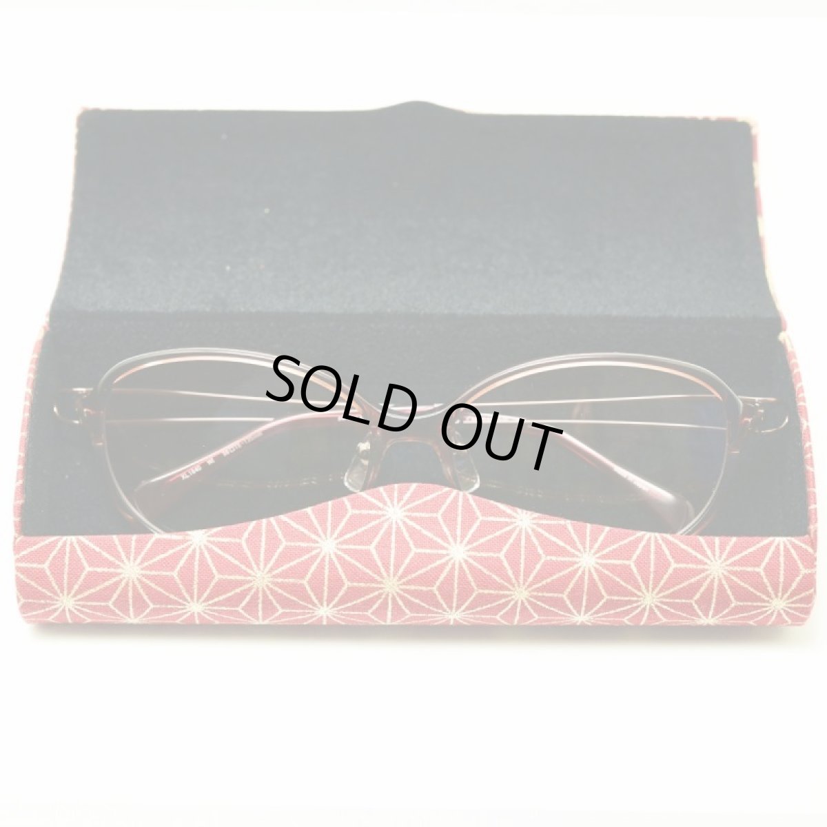 画像3: 和柄 丸型メガネケース (3)