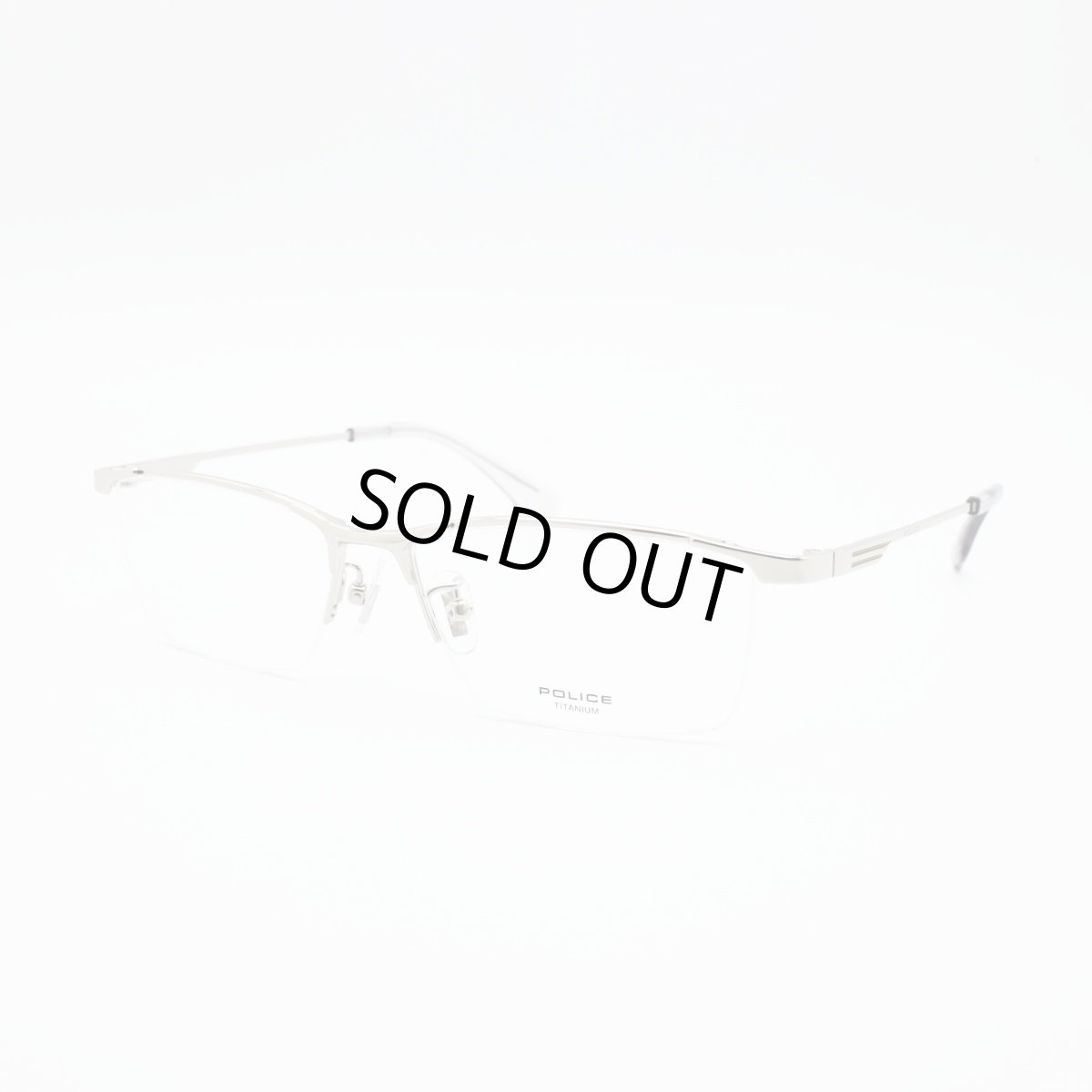 画像2: POLICE ポリス VPLT91J col-0579 チタンフレーム  (2)