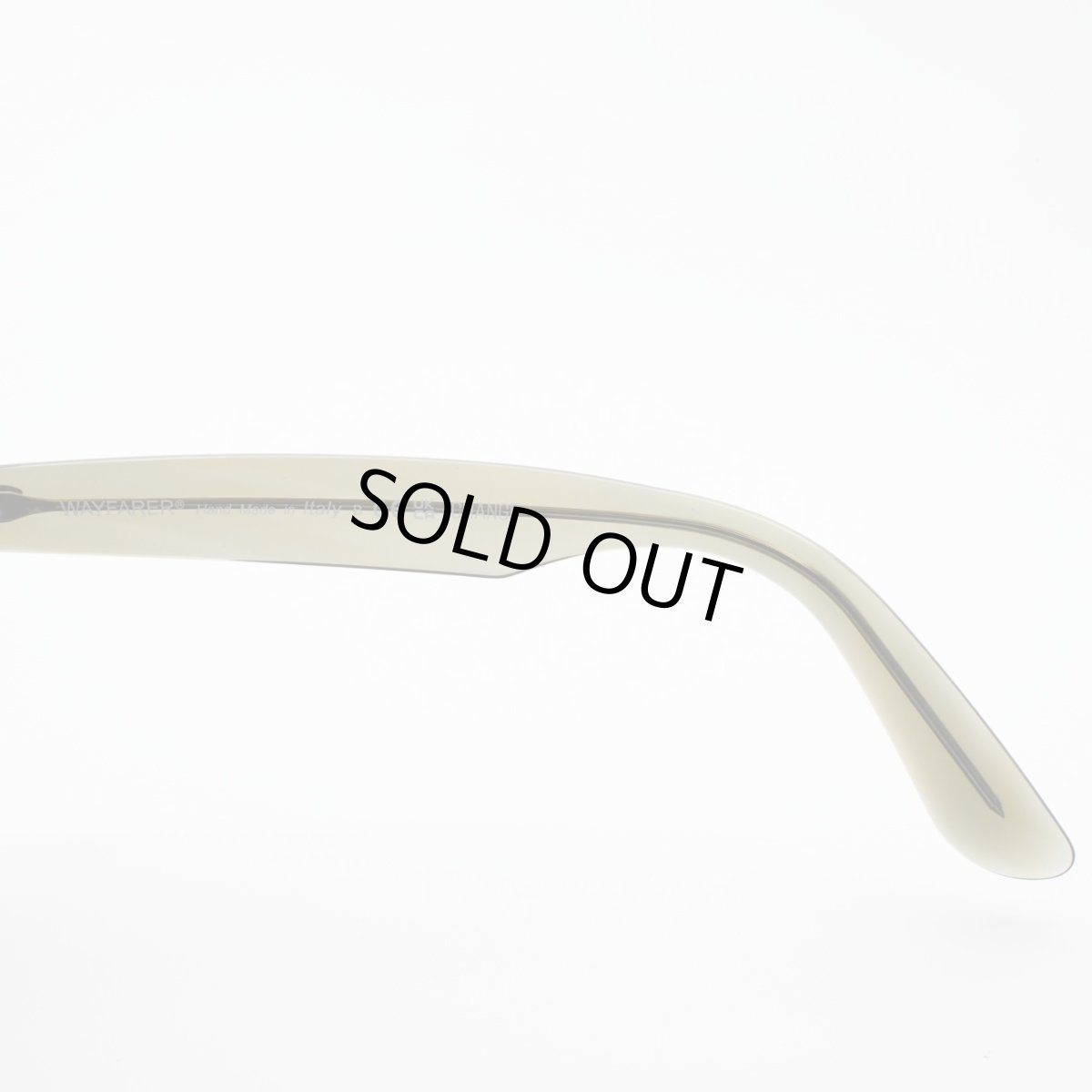 画像6: RAYBAN レイバン WAYFARER ウェイファーラー RB2140-F-1387-31（ポリッシュフォトクロミック ストライプ グレー/グリーン） (6)
