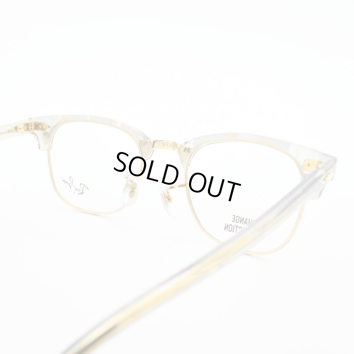 画像4: RAYBAN レイバン RB5154-8291 CLUB MASTER OPTICS CHANGE COLLECTION WAVES GREY (4)