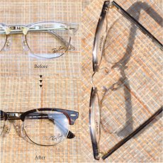 画像8: RAYBAN レイバン RB5154-8291 CLUB MASTER OPTICS CHANGE COLLECTION WAVES GREY (8)