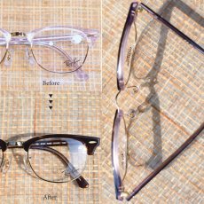 画像8: RAYBAN レイバン RB5154-8292 CLUB MASTER OPTICS CHANGE COLLECTION WAVES PURPLE (8)