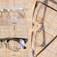 画像8: RAYBAN レイバン RB5154-8294 CLUB MASTER OPTICS CHANGE COLLECTION WAVES BROWN (8)