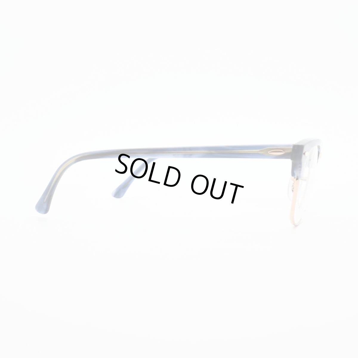 画像3: RAYBAN レイバン RB5154-8374 CLUBMASTER OPTICS Polish Stripe Blue (3)