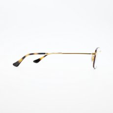 画像4: RAYBAN レイバン RB6647-3177 OPTICS POLISH GOLD/HABANA (4)