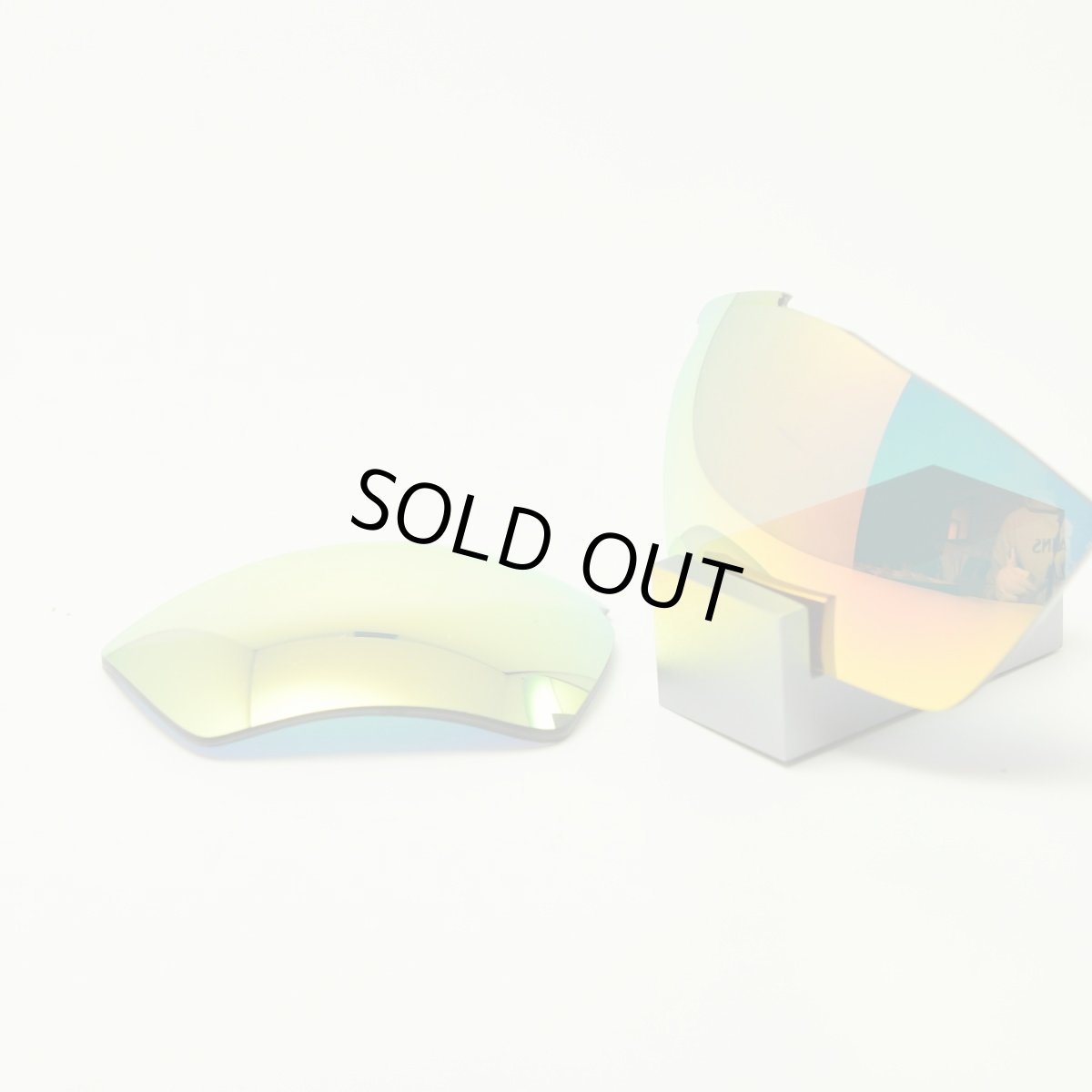 画像2: RUDY PROJECT ルディプロジェクト IMPULSE インパルス用 交換レンズ NXT偏光調光グレー レッドミラー (2)