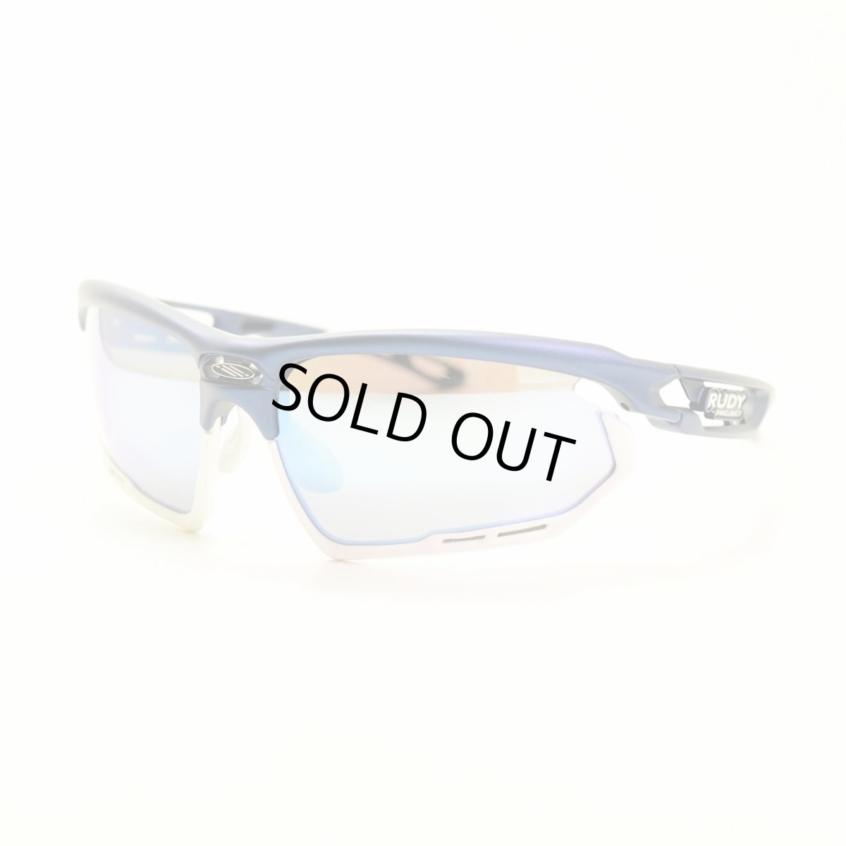 画像2: RUDY PROJECT ルディプロジェエクト FOTONYK フォトニック BLUE METAL M/MULTI LASER ICE WHITE BUMPERS (2)