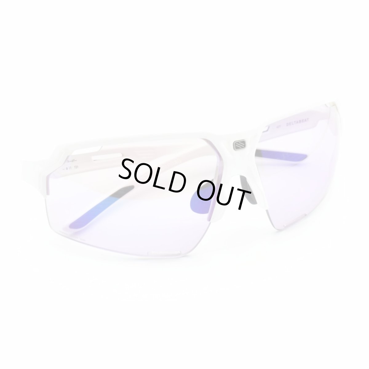 画像8: RUDY PROJECT ルディプロジェエクト DELTABEAT デルタビート WHITE GLOSS/IMPACT X2 レーザーパープルレンズ (8)