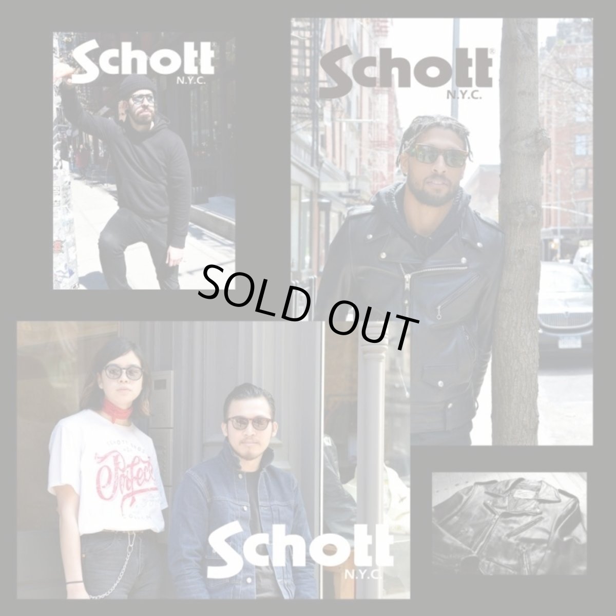 画像10: Schott N.Y.C ショット JONES ジョーンズ col-02 (10)