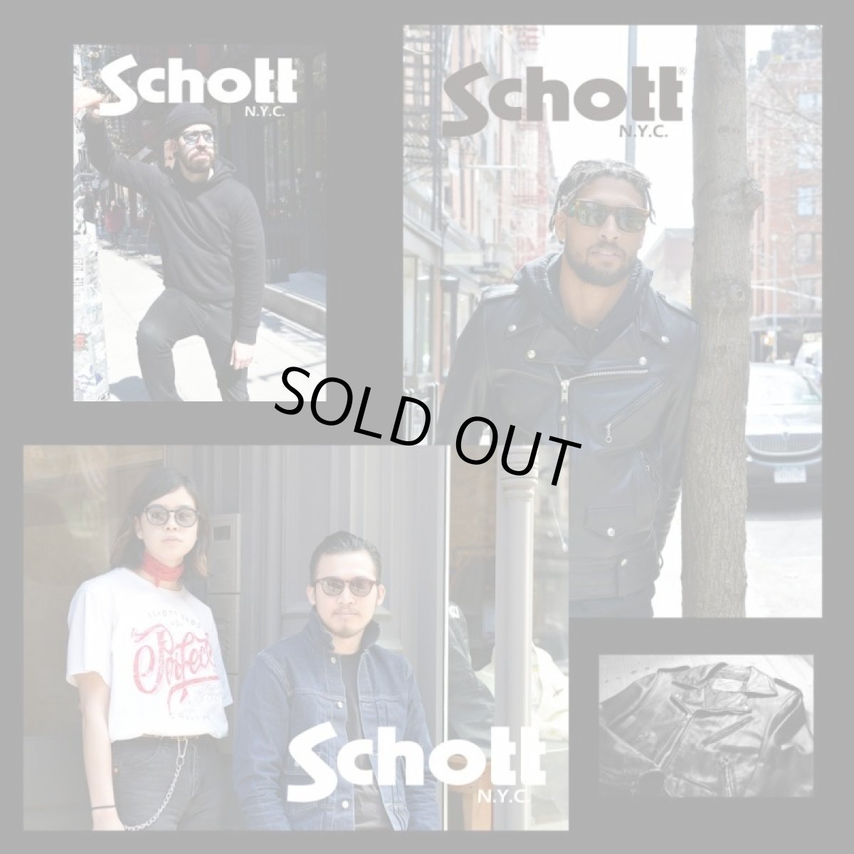 画像10: Schott N.Y.C ショット THOMPSON トンプソン col-1 (10)