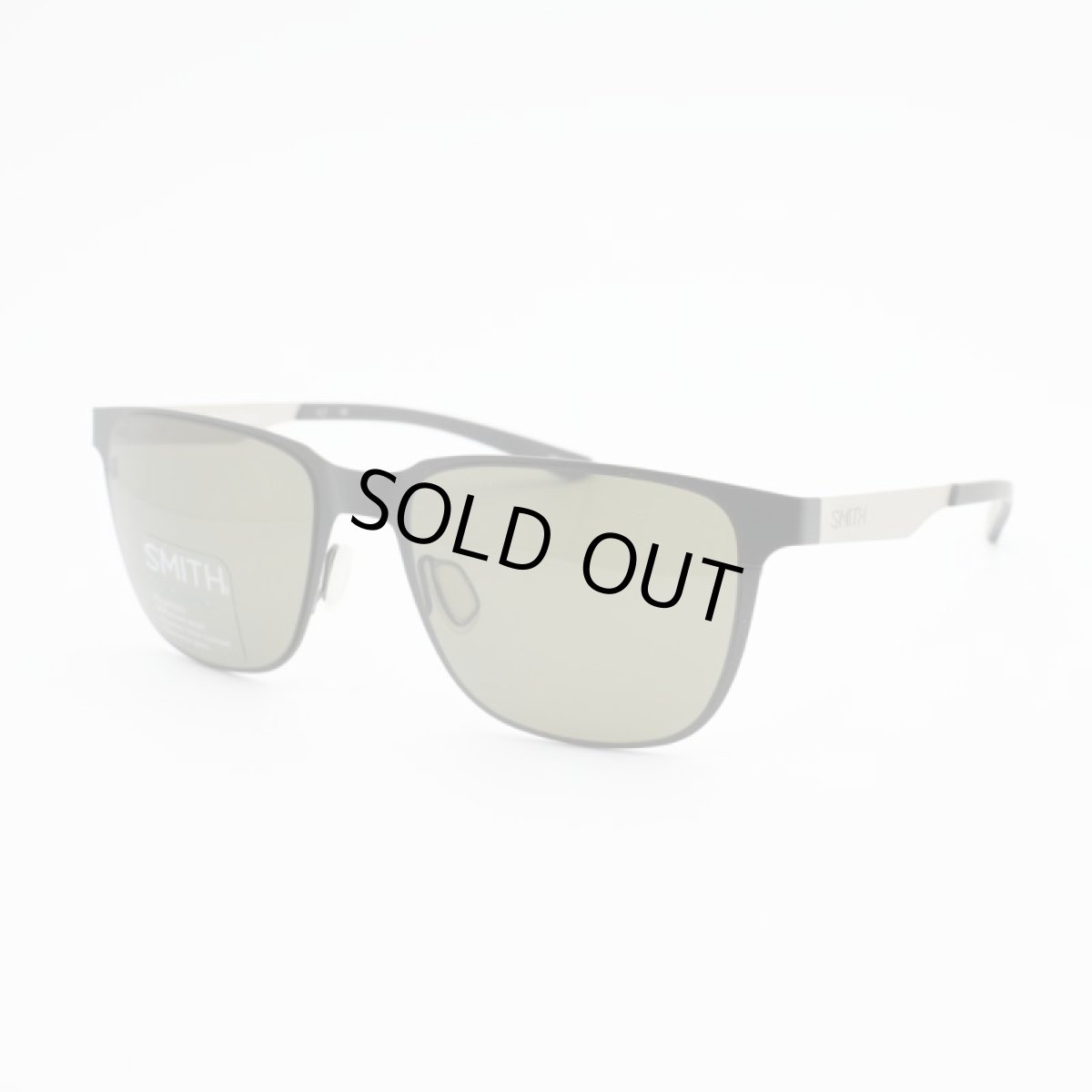 画像2: SMITH スミス Lowdown Metal ローダウンメタル Matte Black /Silver/CP Polarized Gray Green (2)