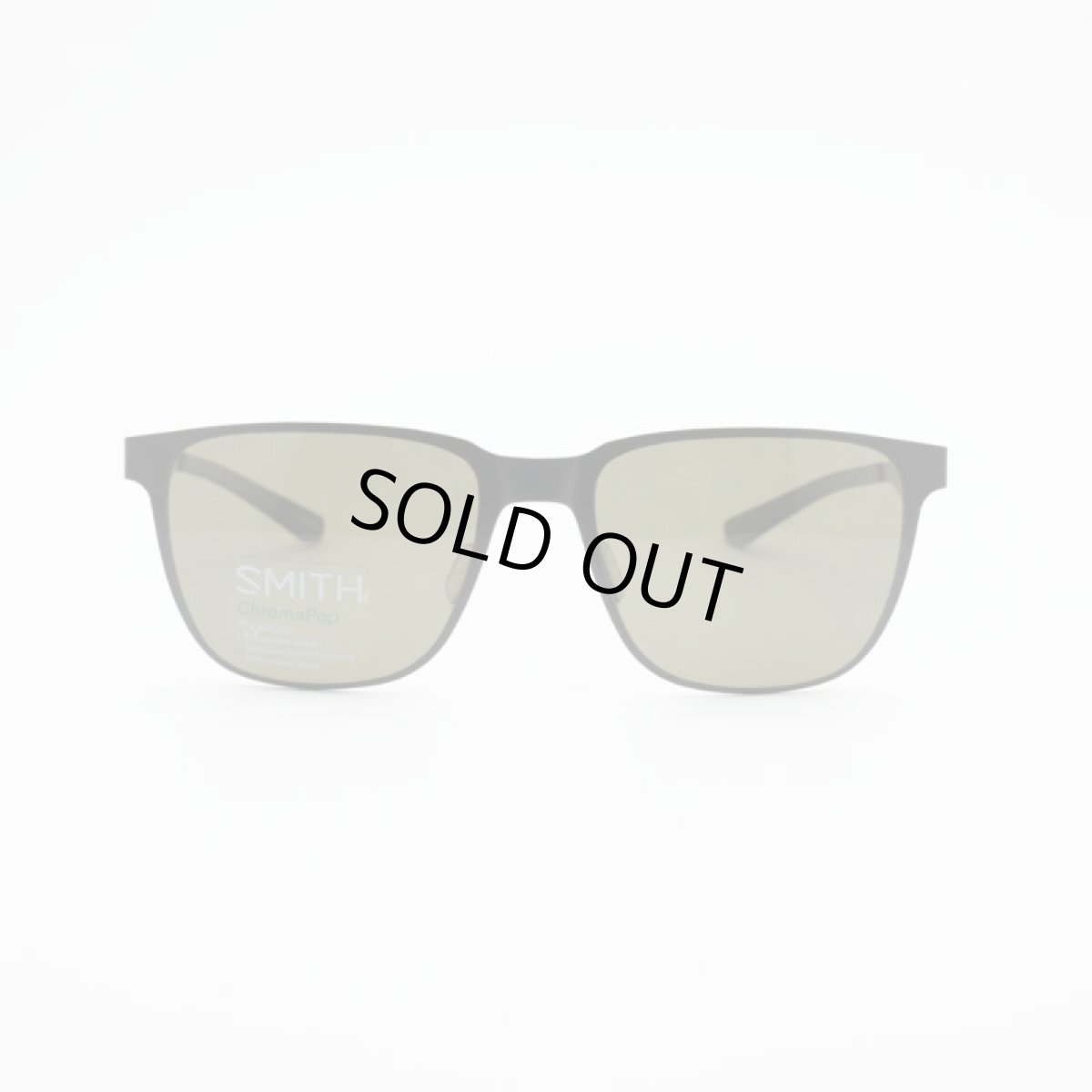 画像3: SMITH スミス Lowdown Metal ローダウンメタル Matte Black /Silver/CP Polarized Gray Green (3)