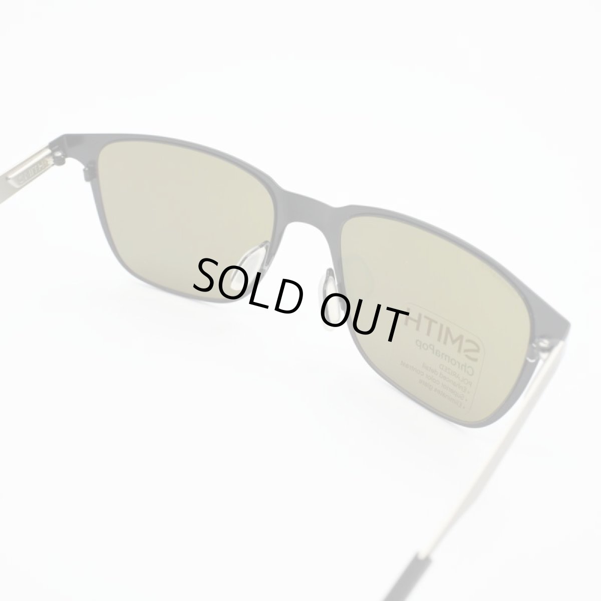 画像5: SMITH スミス Lowdown Metal ローダウンメタル Matte Black /Silver/CP Polarized Gray Green (5)