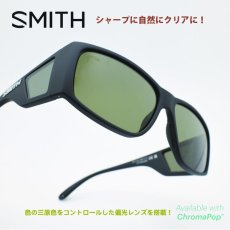 画像1: SMITH スミス Monroe peak モンローピーク Matte Black/CP Polarized Gray Green (1)