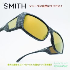 画像1: SMITH スミス Monroe peak モンローピーク Matte Gray Marble/CP Polarized Bronze Mirror (1)
