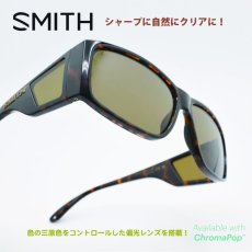 画像1: SMITH スミス Monroe peak モンローピーク Tortoise/CP Polarized Brown (1)