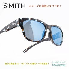 画像1: SMITH スミス JOYA ホヤ SKY TORTOISE/ChromaPop-Polar BLUE MIRROR Pivlock Leash Retainer 付属モデル (1)