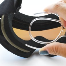 画像3: ゴーグル用度付きレンズインナークリップ GOGGLE INSERT TYPE1 度付きレンズ価格表をご参照の上レンズタイプをお選び下さい 度数範囲は球面「S」と乱視「C」の合計値になります (3)
